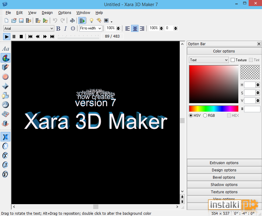 xara 3d maker 7 system